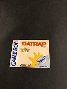 Catrap gameboy manual Only