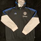 Manchester United 2022 Adidas All Weather Jacket Color Black/IcyPink Size XL NEW