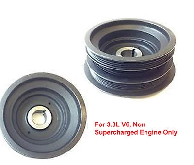 Polea equilibradora armónica del cigüeñal para Nissan Frontier Xterra 3,3 L V6 de DTA Foto 1 de 3