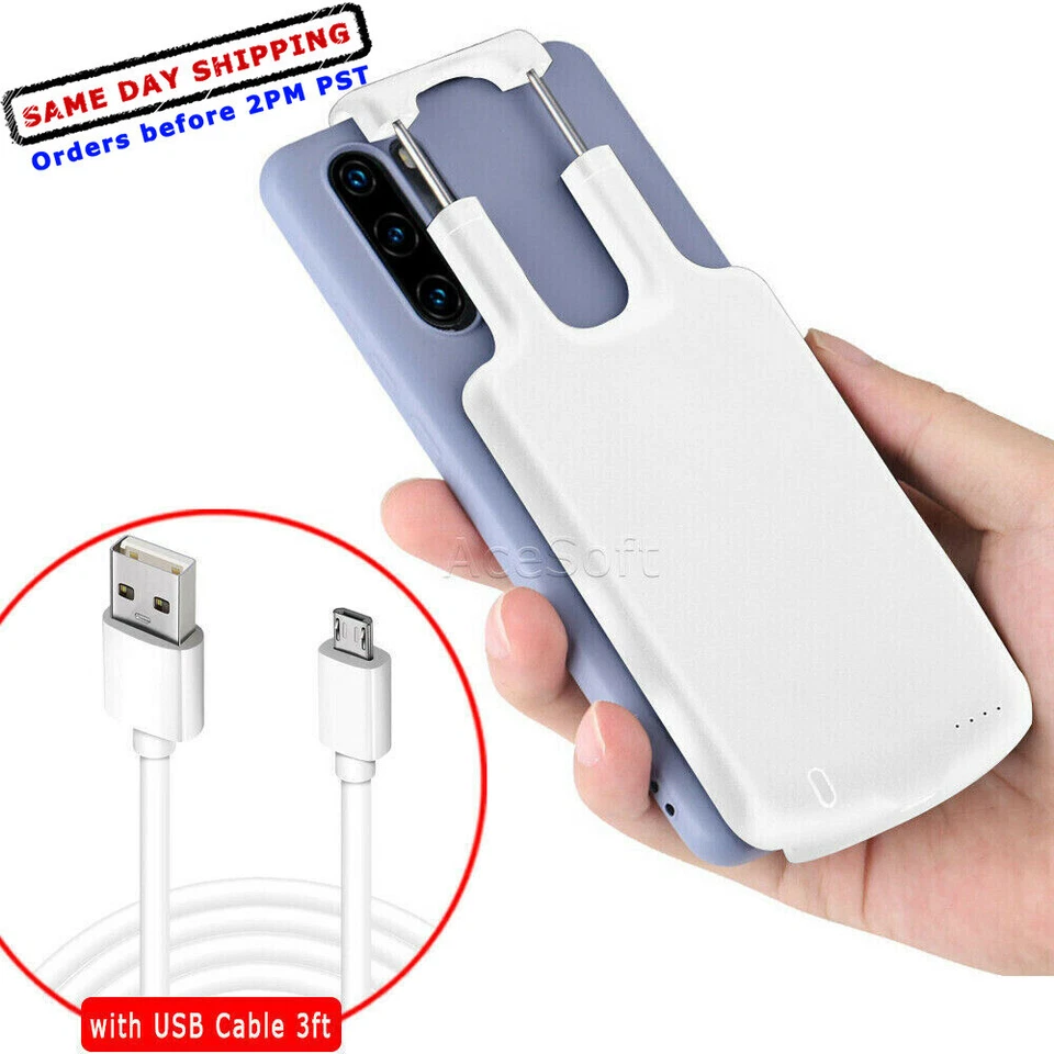 Banco de alimentación externo paquete de baterías estuche de carga para MOTOROLA MOTO G7 PLAY XT1952-4 Foto 1 de 1