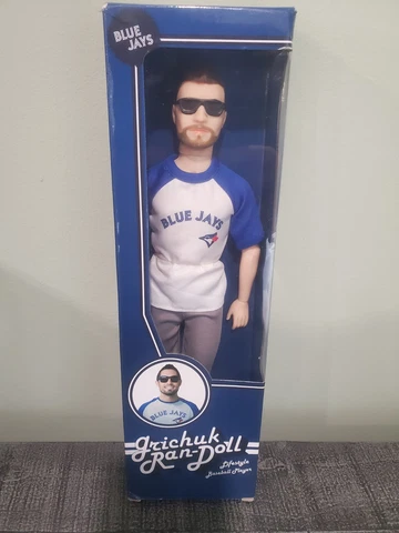 Randall GRICHUK Ran - Doll Baseball Figure Toronto BLUE JAYS MIP 2019 Give Away Cover