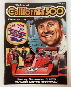 CALIFORNIA 500  ONTARIO MOTOR SPEEDWAY EVENT PROGRAM 1976 - Picture 1 of 1