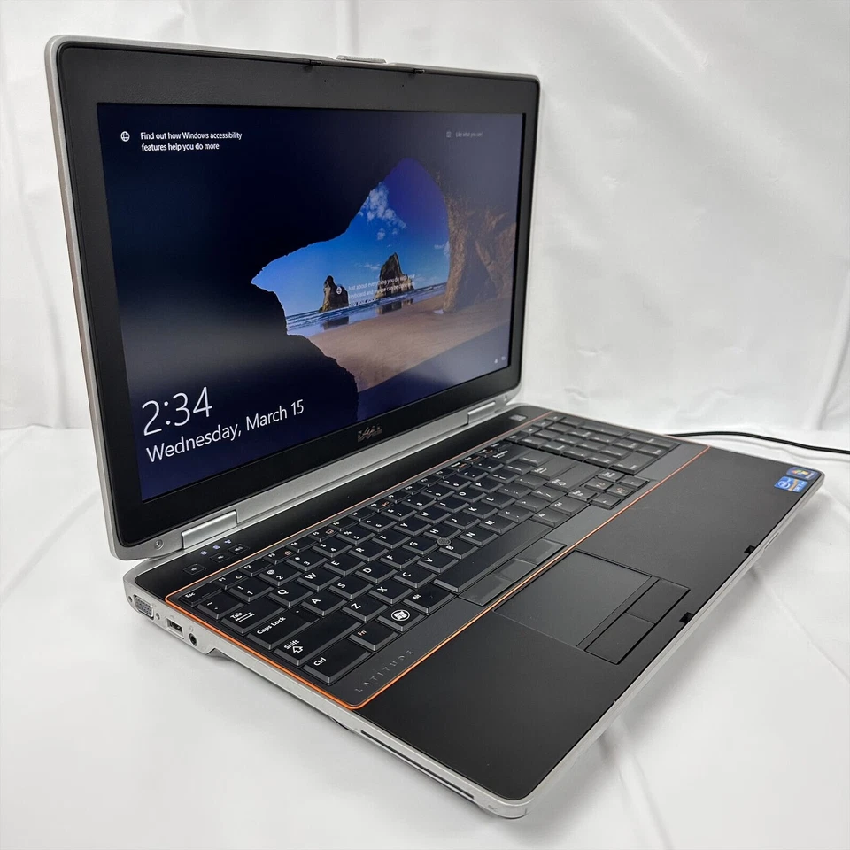 CORE de laptop Fast Dell Latitude i7 16GB 1TB SSD WIN10 WEBCAM GAMING 15" ANO Warran - Imagem 1 de 4