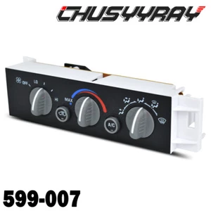 599-007 Heater A/C Control Swith, Air Conditioning Climate Control Module Panel - Picture 1 of 12