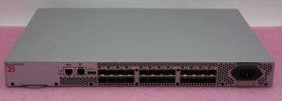 Dell Brocade 300 310 DL-310-0003 310 24-Port 8Gb (24-Active) FC SAN Switch +Lic - Image 1 of 4