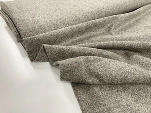 Wool Fabric Plain Weave Neutral Warm Woollen Winter Coat Dressmaking Fabric - Picture 1 of 14