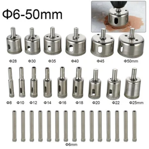 30pc Hole Saw Drill Bit Carbide Tip Cutter Alloy Tool Stainless Steel Iron sheet - Picture 1 of 11