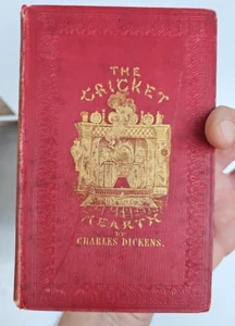 The Cricket on the Hearth Charles Dickens 1846 First Edition HC Bradbury Evans - Picture 1 of 18
