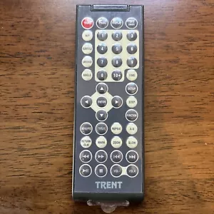 TRENT Remote Control OEM for 7 Inch Portable DVD Player Untested No Corrosion - Picture 1 of 2