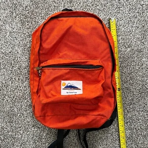 VTG 80’s Camp Trails Day Pack Hiking Backpack Rucksack Survival Blaze Orange - Picture 1 of 12