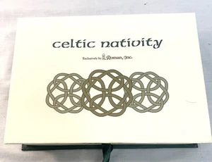 6 PIECE IRISH CELTIC NATIVITY SET BY ROMAN, INC. - Picture 1 of 5