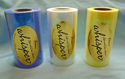 BERWICK ШЕПОТ ФИОЛЕТОВЫЙ БЕЛЫЙ ЖЕЛТЫЙ ЛЕНТА СОВЕРШЕННО НОВЫЙ ЗАПЕЧАТАННЫЙ 5 «ШИРИНА - Изображение 1 из 4