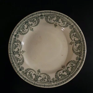 Assiette plate Guirlande Sarreguemines Digoin PC céramique faïence France N4626 - Imagen 1 de 12