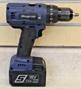 Snap-On CDR9050MB 18V 1/2" Hammer Drill with 5.0Ah Battery *Pre-owned* - Picture 1 of 5