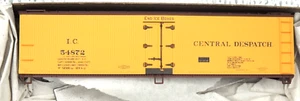 NEW ACCURAIL HO SCALE ILLINOIS CENTRAL 40' WOOD REFRIGERATOR CAR KIT - Picture 1 of 3