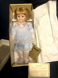 Connoisseur Collection "Ginny" Seymour Manns Porcelain Doll 14" - Picture 1 of 5