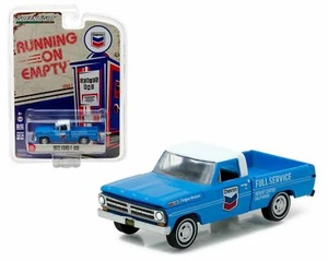 GREENLIGHT 1:64 RUNNING ON EMPTY 1972 FORD F-100 CHEVRON DIECAST CAR 41010-F - Picture 1 of 2