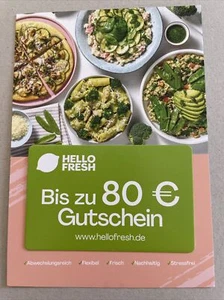 Hello Fresh bis zu 80 Euro Gutschein - Bild 1 von 2