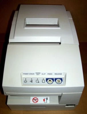 KASSENDRUCKER EPSON TM-H6000II  Seriell RS-232 Thermo / Matrix * M147B - Weiss - Bild 1 von 3