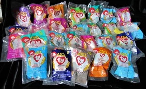 LOT MCDONALDS TY TOYS 1998-99 SEALED RETIRED NEW OLD STOCK - Picture 1 of 2