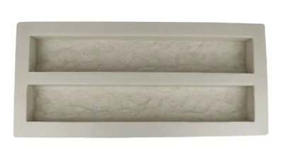 Stone Trim Mold, Creates Two 24.25"L x 4"W x 2.5"D Trim Stones - Image 1 of 4