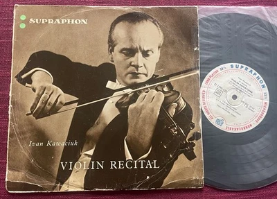 IVAN KAWACIUK - Violin Recital Supraphon LPM 135 CZECH-1950s 10" LP - Image 1 of 4
