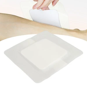 Bordered Adhesive Foam Dressing Sensitive Free Pressure Sore Patch For Bed Sore - Picture 1 of 12