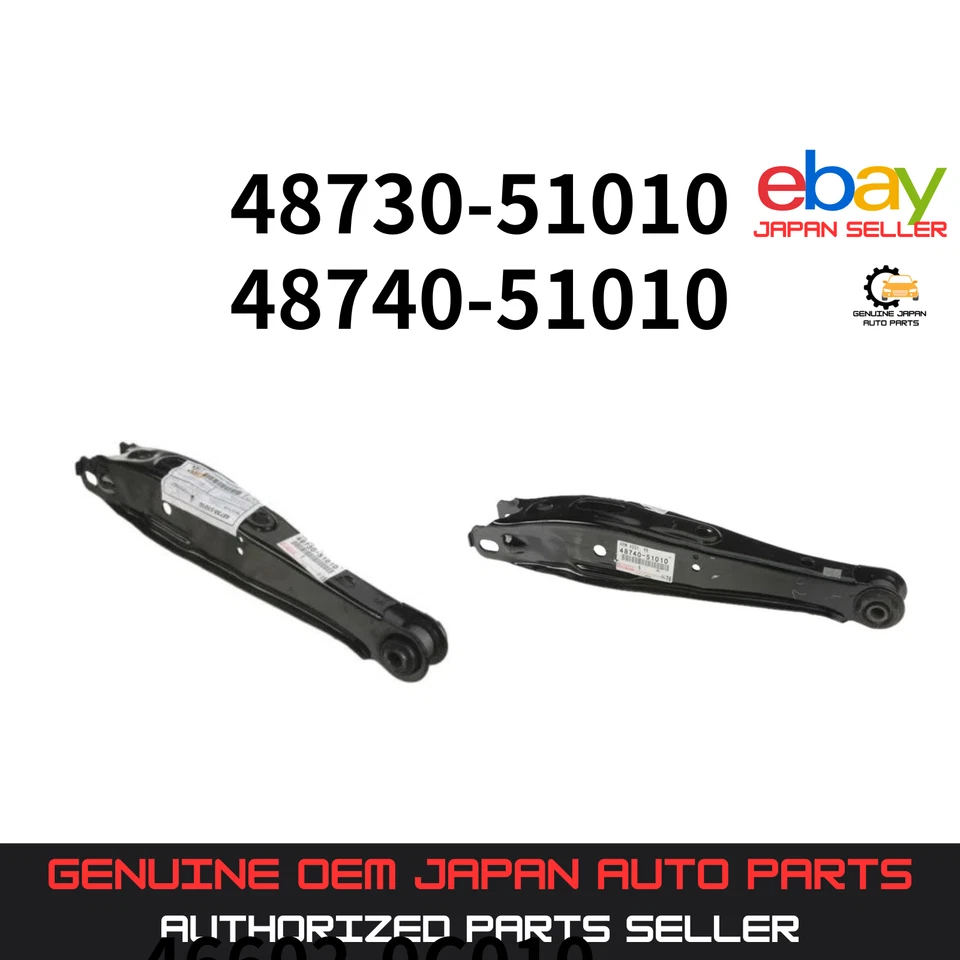 OEM Toyota 98-05 Altezza Lexus 99-05 IS200 IS300 Rear Suspension Arm RH LH Set Foto 1 de 1