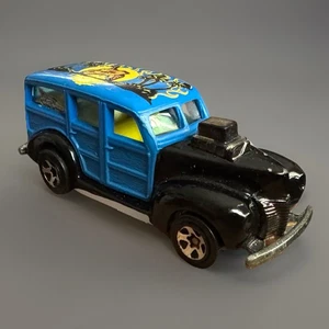 De colección/1979 Hot Wheels 1940 Blue Woody Wild Waves Wagon (B1) - Imagen 1 de 11