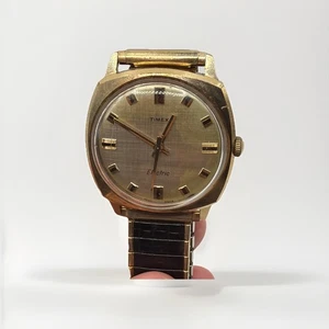 Vintage Men's 1970’s Timex Electric Wrist Watch - Picture 1 of 9