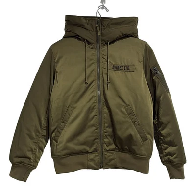 Jaqueta leve feminina AVIREX - Verde escuro autêntica - Imagem 1 de 4