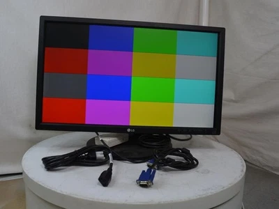 LG 22MB35P-I 22MB35PE 22" IPS FHD Monitor Grade B DVI VGA  - Image 1 of 4