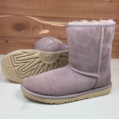 Botas de gamuza UGG Classic Short II lavanda piel de oveja para mujer talla 5 Foto 1 de 4