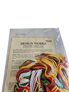 Design Works Kit punto croce benvenuto Cornucopia #9157 - Foto 1 di 3