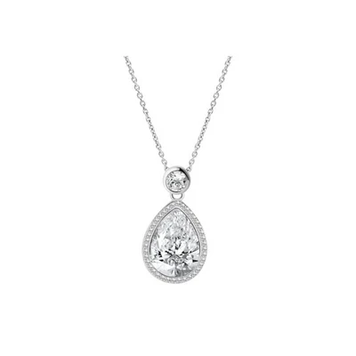 Collana Donna Lotus Silver LP3713-1/1 In Argento Con Pendente A Goccia - Immagine 1 di 2