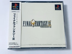 New Sealed Final Fantasy IX FF 9 - Sony PlayStation 1 PS1 NTSC-J JP Japan - Picture 1 of 4