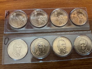 2009 P+D (8) COIN SET UNCIRCULATED "SATiN FINISH" PRESIDENTIAL IN MINT PLASTIC - Picture 1 of 6