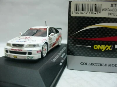 WOW EXTREMELY RARE Honda Accord 11 Leslie Brands Hatch BTCC 1996 1:43 Onyx-Spark - Image 1 of 2