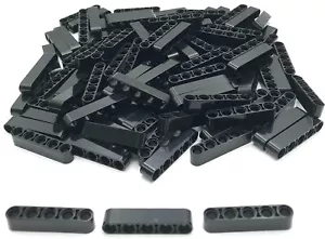 Lego 100 Nuevos Brazos Levadizos Negros Technics Gruesos 1 x 5 Partes - Imagen 1 de 1