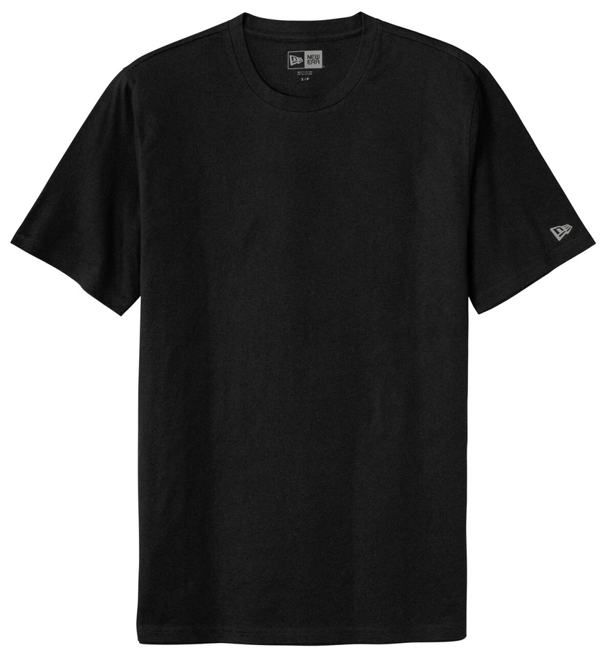 МУЖСКАЯ ФУТБОЛКА NEW ERA ВПИТЫВАЮЩАЯ ВЛАГУ ТРОЙНАЯ СМЕСЬ, КОРОТКИЙ РУКАВ, КРУГЛЫЙ ВЫРЕЗ. XS-4XL - Изображение 1 из 1