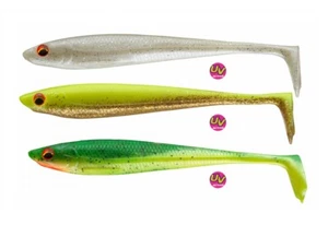 DAIWA Prorex Px Duckfin UV Set 12,5cm 5 Pièce Poissons Caoutchouc Empaqueter - Photo 1/4