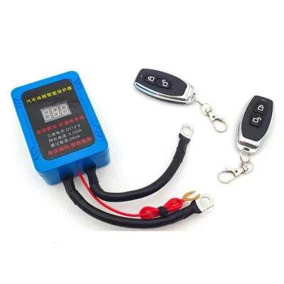 Car Battery Isolator Switch Disconnect Power Cut Off Kill W/Dual Remote Control - Image 1 of 4