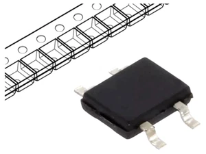 S380-DIO Puente Rectificador: Monofásico; 800V; If: 0.8A; Ifsm: 40A; SMT (X2) - Imagen 1 de 1