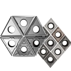 DREIECKIGE TNMG TC R0.4 R0.8 CERMET DREHPLATTEN DREHBANK SCHNEIDWERKZEUG FÜR STAHL - Bild 1 von 14