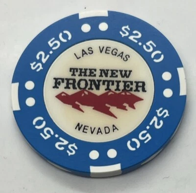 The New Frontier Casino Las Vegas Nevada $2.50 Chip 1998 - Image 1 of 3