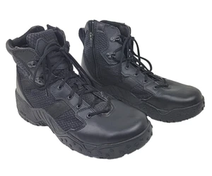 DANNER Scorch Side-Zip 6" Tactical Black Boots Men's Size 12 EE - Picture 1 of 16