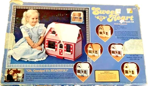 Vintage Dura Craft Dollhouse Kit “Sweet Heart” Cottage, Wood, New (D1) - Picture 1 of 8