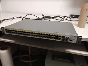 1X S3400-48T4SP 48-Port gigabit PoE + Managed Switch with 4 SFP+, 400W - Picture 1 of 3