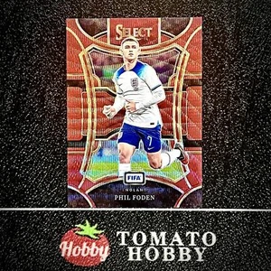 PANINI SELECT FIFA 2023-24 PHIL FODEN /149 RED WAVE REFRACTOR MEZZANINE ENGLAND - Picture 1 of 2