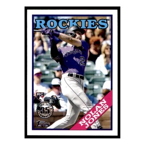 2023 Topps Update 1988 35th Ann #88US-22 Nolan Jones Rookie Colorado Rockies